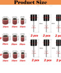 Sunxeke sanding drum set for Dremel with aluminum oxide sleeves (80/120/240 grit) and 12 drum mandrels