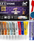 Tile And Stone Repair Kit For Fixing Cracks Chips And Scratches On Bathtubs Tiles Floors Walls And Counters With Kneadable Putty