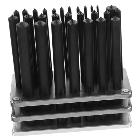 Ergonomic Transfer Punch Set 28 Pieces for Mechanics with Positioning Punches in Steel Tools for Machinists