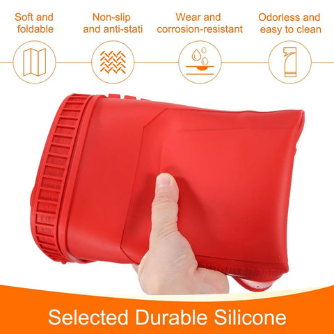 Heavy Duty Magnetic Silicone Soldering Mat Built Hard For Smartphone Fixes doubles as a heat resistant workbench pad in red.