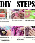 DIY steps for Tree Of Life Diamond Painting Kit For Adults Beginners 5D Full Drill Round Beads DIY Dot Art For Home Wall Decor 13.7 X 13.7 Inches