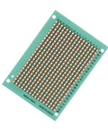 Copper Stripboard Prototyping Board 50mm By 70mm Single Sided 368 Holes Universal Stripboard For DIY Electronics, top view