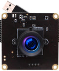 Dope 1080P USB2.0 Camera Module With 100 Degree Wide Angle No Distortion Lens front view with USB cable