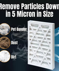 5 Micron Outer Air Filter Replacement For Air Filtration Systems Fits WEN 3410 AF4000 AF4001 Shop Fox W1830