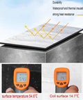 Hella Durable Aluminum Foil Self Adhesive Waterproof Tape Rock Solid Asphalt Roof Sealant shown on a surface with heat resistance measurements.