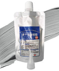 Heavy Duty Roof Sealant And Exterior Coating Delivers A Hella Tight Waterproof Barrier For Fast Crack Repairs With Zero Fuss packaging with nozzle.