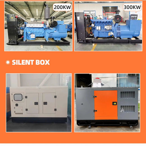 Smooth Operator Portable Generator Sets Silent Operation For Home Or Commercial Emergency Backup Power Reliable Current. 200KW and 300KW models in silent box configuration.