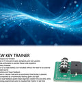 Morse Code Trainer CW Key Telegraph Practice Tool with Buzzer Sound and Light Feedback, PCB board close-up view