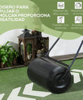 Heavy Duty Lawn Roller With Adjustable Weight System, 10 Gallon Capacity, Fill With Water Or Sand To Dial In Rolling Pressure