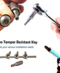 Anti Theft Stainless Steel License Plate Screws Set For Cars And Trucks Tamper Resistant Security Machine Screws Quarter Inch M6 Bolts 8 Pack tools