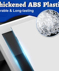 No Sweat Self Adhesive Drywall Access Panel 10 X 10 Inch Heavy Duty made from thickened ABS plastic for durable bathroom patching.