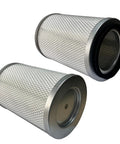 2 Pack Vacuum HEPA Cartridge Filter Assembly for Vacmaster VK811PH VK1011SIWTH Industrial Vacuums, 99.99 Percent Filtration at 0.3 Micron