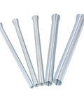 Pro Spring Steel Pipe Bender Kit 1/2 In 5/8 In for Soft Copper Tubing and Electric Wire, five durable steel benders.