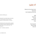 Table of contents for Real Deal Set And Forget Slow Cooker Cookbook detailing recipes and sections.