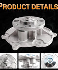 Direct Fit Water Pump And Thermostat Kit For 2008 Through 2017 Enclave, 2009 Through 2019 Traverse, 3.6L V6 Engine Replacement