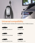 64 Amp Hardwired Level 2 EV Charger With WiFi, 25ft Rugged Cable, Indoor Outdoor Safety Certified, Tesla NACS Compatible