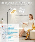 Ceiling Fan With Light And Remote, 2800 Lumens LED Light Bulb Fan, Screw In E26/E27 Small Ceiling Fan With Light