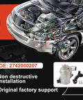 Beefy Coolant Water Pump For Mercedes Benz M274 Engine C Class E Class Glc Metris Sprinter Replaces 2742000207 with engine diagram.
