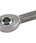 Heavy Duty Heim Joint Rod End For Universal Steering And Suspension Rock Solid Carbon Steel Build close-up view showing male thread.