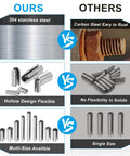 Comparison of Sixty Slotted Roll Pins One Tenth Inch Diameter Two Point Five Millimeter And One Point Two Inch Length with alternatives