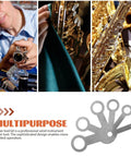 Professional saxophone repair toolkit with metal adjustment screws, perfect for woodwind instrument maintenance.