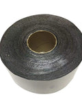 Roll of Pro Grade Premium Asphalt Crack Sealer Tape For Parking Lots Rubberized Hot Filler Joint Sealant Waterproof 4 Inch By 50 Foot Black