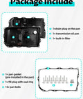 Ram 1500 2500 3500 Transmission Oil Pan Filter Kit With Replacement Pan Gasket and hardware for Chrysler models