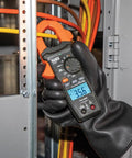 Digital Clamp Meter Workhorse With 400A Auto-Ranging Clamp, AC/DC Voltage, TRMS, measuring voltage inside electrical panel