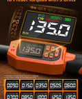 Digital Torque Wrench 3/8 Drive With 5-99.5 Ft-Lb Range, 6.7-135 Nm, 1% Accuracy, Electric LCD Readout