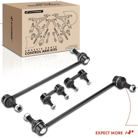Beefed Up Set Of Four Front And Rear Sway Bar End Links Kit Stabilizer Links For Nissan Altima 2013 Through 2018 And Maxima 2016
