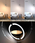 Straight Fire Vibe For Your Home Decor Featuring Fresh Saturn Ring Pendant Light With Remote Dimming And Sleek Black Overhead Ceiling Fixture For Kitchen Or Dining Room with adjustable light colors.