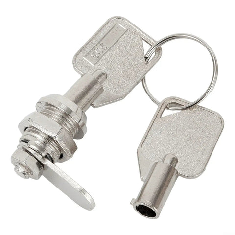 Cam Lock Set For Cabinets Mailboxes And RV Doors Keyed Alike Zinc Alloy Cylinder With Keys Easy Install Durable Security Locker