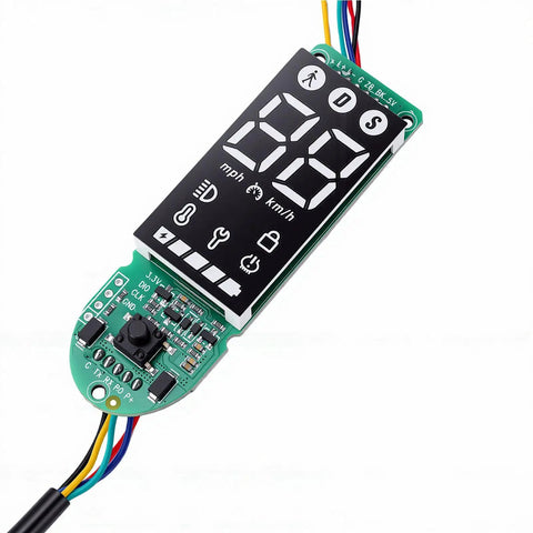 Electric Scooter Dashboard Circuit Board And Display Panel For MI4 Lite Upgrade Kit Replacement Control Board With Battery Level Display