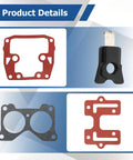 Two Pack Carburetor Repair Kit With Float, Needle And Seat, Gaskets And O Rings For V4 85 140HP Outboard Motors details