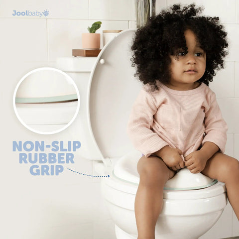 No Sweat Toddler Potty Training Seat Built For Smooth Transitions To The Family Toilet With Sure Grip Non Slip Base And Reliable Splash Shield Included