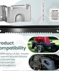 Steering Rack Plate for MTD Craftsman and Troy-Bilt Lawn Mowers Replaces 753-11064A 783-07239A with gear and bushing