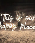 Customizable Neon Sign For Wall Decor Warm White LED Neon Light With Sturdy Acrylic Backplate 19.7 Inch By 9.8 Inch Indoor Display