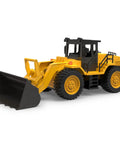 Kid Friendly Seventeen Inch Front End Loader Toy With Realistic Sounds And Movable Bucket For Kids Three And Up A Realistic Construction Vehicle