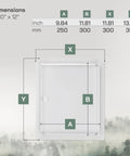 Legit Heavy Duty Metal Wall Access Panel For Drywall With Sturdy Grab Handle Clean Flush Cover For Crawl Space And Plumbing Lines Straight Up Pro Build Hassle Free Installation dimensions 10 x 12 inches
