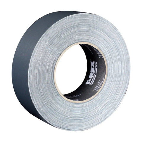 Roll of Ferociously Strong Duct Tape One Point Eight Eight Inch By Thirty Five Yard Dark Gunmetal Gray One Roll With Premium Adhesive UV Resistant