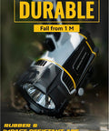 Ultra Bright Waterproof Boat Spotlight Handheld Flashlight, IP67 Submersible With 1148ft Long Range, showing durability.