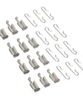 RC60 60 Foot Heating Cables for Roof and Gutter Black accessories including spacers and clips for easy installation