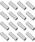 Sixteen Pack Heavy Duty 304 Stainless Steel Spacers 3/8 Inch OD By 5/16 Inch ID By 1 3/16 Inch Length Unthreaded Standoffs For M8 Screws Bolts And Rods Plain Finish Silver, 16 pieces