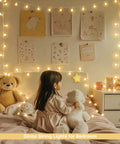 Warm White 100 LED Globe Battery Operated Christmas Lights Indoor With Eight Modes For Cozy Dorm Room Bedroom Or Tree Decor Soft Glow Easy