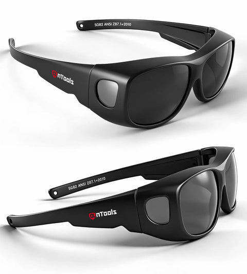 UV Protection Safety Goggles With Anti Glare Lenses For Outdoor Work And Sports, Pro Grade And ANSI Z80.3-2018 Certified