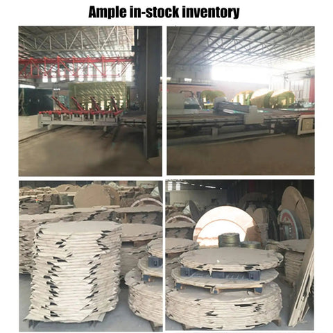 Warehouse with ample in-stock 10mm Tempered Glass Lazy Susan For Round Dining Table 100 Cm Diameter Transparent Rotating Serving Tray
