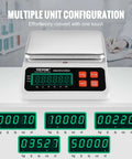 Industrial Counting Scale for Parts and Coins With 10 Kg Capacity, Digital Scale for Quick Counting, LED Display