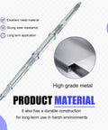 Rear Wheel Axle Shaft 42310-HC5-970 For Honda FourTrax 300 2x4 4x4 TRX300 FW 1993 2000 OEM Quality Replacement Shaft For Solid Fit And Smooth Handling Ready For The Trail, metal axle shaft close-up