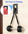 No Drill Doorbell Mount With Heavy Duty Adhesive Tape For Battery Powered Smart Video Doorbells, showing a secure wall-mounted bracket.