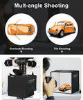 Compact Mini Photo Studio Light Box With 104 LED Beads Fast No-Fuss Setup Photography Tent Kit in use for model car shots